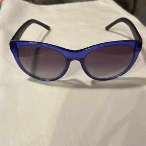 BURBERRY 4182-F 3497/8G 5518 55 18 140 women’s blue round frames, gray lenses